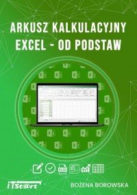 Arkusz kalkulacyjny Excel od podstaw - okłakda ebooka