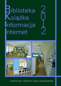 Biblioteka. Książka. Informacja. - okłakda ebooka