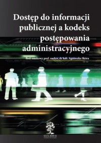 Dostęp do informacji publicznej - okłakda ebooka