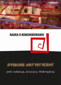 Dyskurs artystyczny - okłakda ebooka