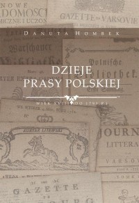 Dzieje prasy polskiej wiek XVIII - okłakda ebooka