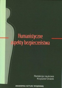 Humanistyczne aspekty bezpieczeństwa - okłakda ebooka