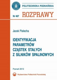 Identyfikacja parametrów cząstek - okłakda ebooka