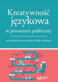 Kreatywność językowa w przestrzeni - okłakda ebooka