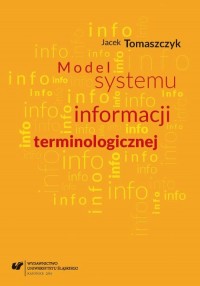 Model systemu informacji terminologicznej - okłakda ebooka