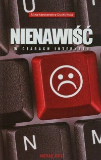 Nienawiść w czasach internetu - okłakda ebooka