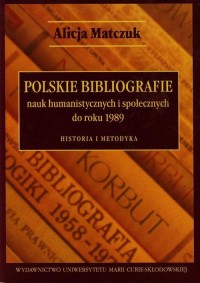 Polskie bibliografie nauk humanistycznych - okłakda ebooka