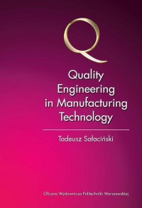 Quality Engineering in Manufacturing - okłakda ebooka