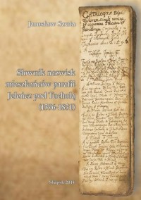 Słownik nazwisk mieszkańców parafii - okłakda ebooka