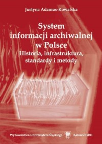 System informacji archiwalnej w - okłakda ebooka