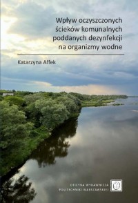 Wpływ oczyszczonych ścieków komunalnych - okłakda ebooka