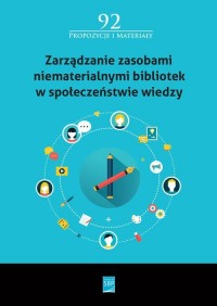 Zarządzanie zasobami niematerialnymi - okłakda ebooka