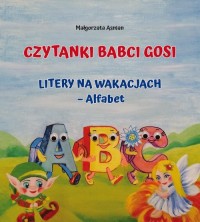 Czytanki Babci Gosi. Litery na - okładka książki