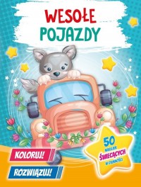 Koloruj! Rozwiązuj! 50 naklejek - okładka książki