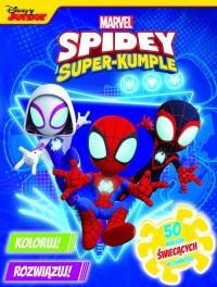 Koloruj! Rozwiązuj! Marvel Spidey - okładka książki