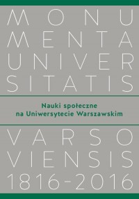 Nauki społeczne na Uniwersytecie - okłakda ebooka