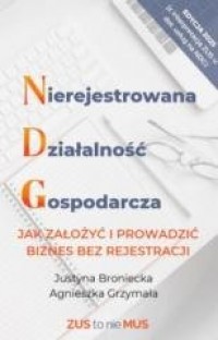 Nierejestrowana Działalność Gospodarcza - okładka książki