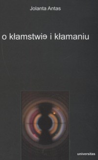 O kłamstwie i kłamaniu - okłakda ebooka