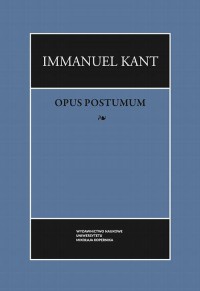 Opus postumum (wybór) - okłakda ebooka