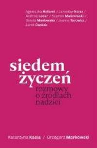 Siedem życzeń. Rozmowy o źródłach - okładka książki