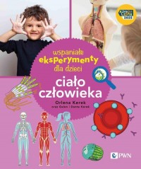 Wspaniałe eksperymenty dla dzieci. - okładka książki