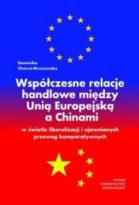 Współczesne relacje handlowe między - okładka książki