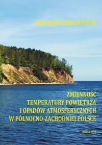 Zmienność temperatury powietrza - okłakda ebooka