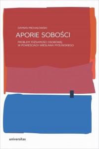 Aporie sobości. Problem tożsamości - okłakda ebooka