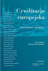 Cywilizacja europejska różnorodność - okłakda ebooka