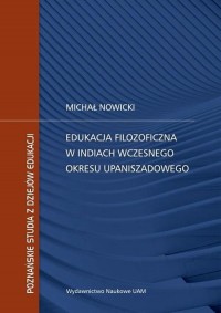 Edukacja filozoficzna w Indiach - okłakda ebooka