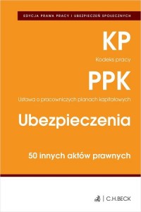 Edycja prawa pracy Kodeks pracy - okładka książki