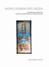 Homo homini res sacra. Dokumentacja - okłakda ebooka