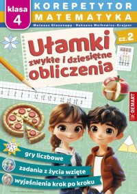 Korepetytor Matematyka Ułamki zwykłe - okładka książki