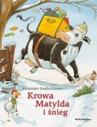 Krowa Matylda i śnieg - okładka książki