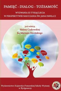 Pamięć – Dialog –Tożsamość. Wyzwania - okłakda ebooka