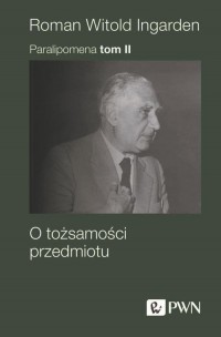 Paralipomena. Tom 2. O tożsamości - okłakda ebooka