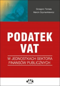 Podatek VAT w jednostkach sektora - okładka książki