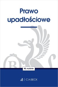 Prawo upadłościowe - okładka książki