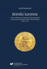 Sejmiki koronne wobec problemów - okłakda ebooka