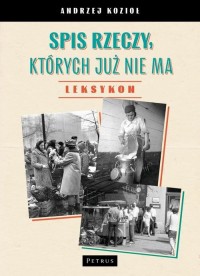 Spis rzeczy, których już nie ma - okłakda ebooka