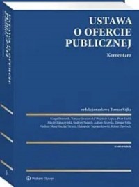 Ustawa o ofercie publicznej Komentarz - okładka książki