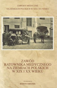 Zawód ratownika medycznego na ziemiach - okłakda ebooka