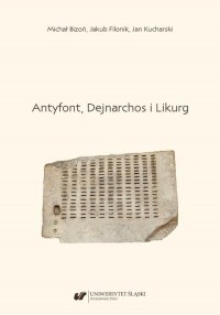 Antyfont, Dejnarchos i Likurg - okłakda ebooka