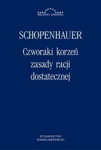 Czworaki korzeń zasady racji dostatecznej - okłakda ebooka