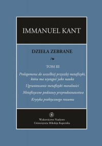 Dzieła zebrane. Tom III: Prolegomena - okłakda ebooka