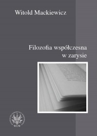 Filozofia współczesna w zarysie - okłakda ebooka