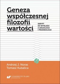 Geneza współczesnej filozofii wartości. - okłakda ebooka