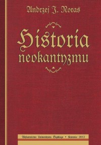 Historia neokantyzmu - okłakda ebooka