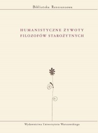 Humanistyczne żywoty filozofów - okłakda ebooka