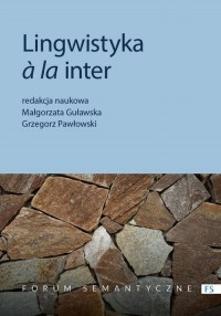 Lingwistyka à la inter. Status - okłakda ebooka